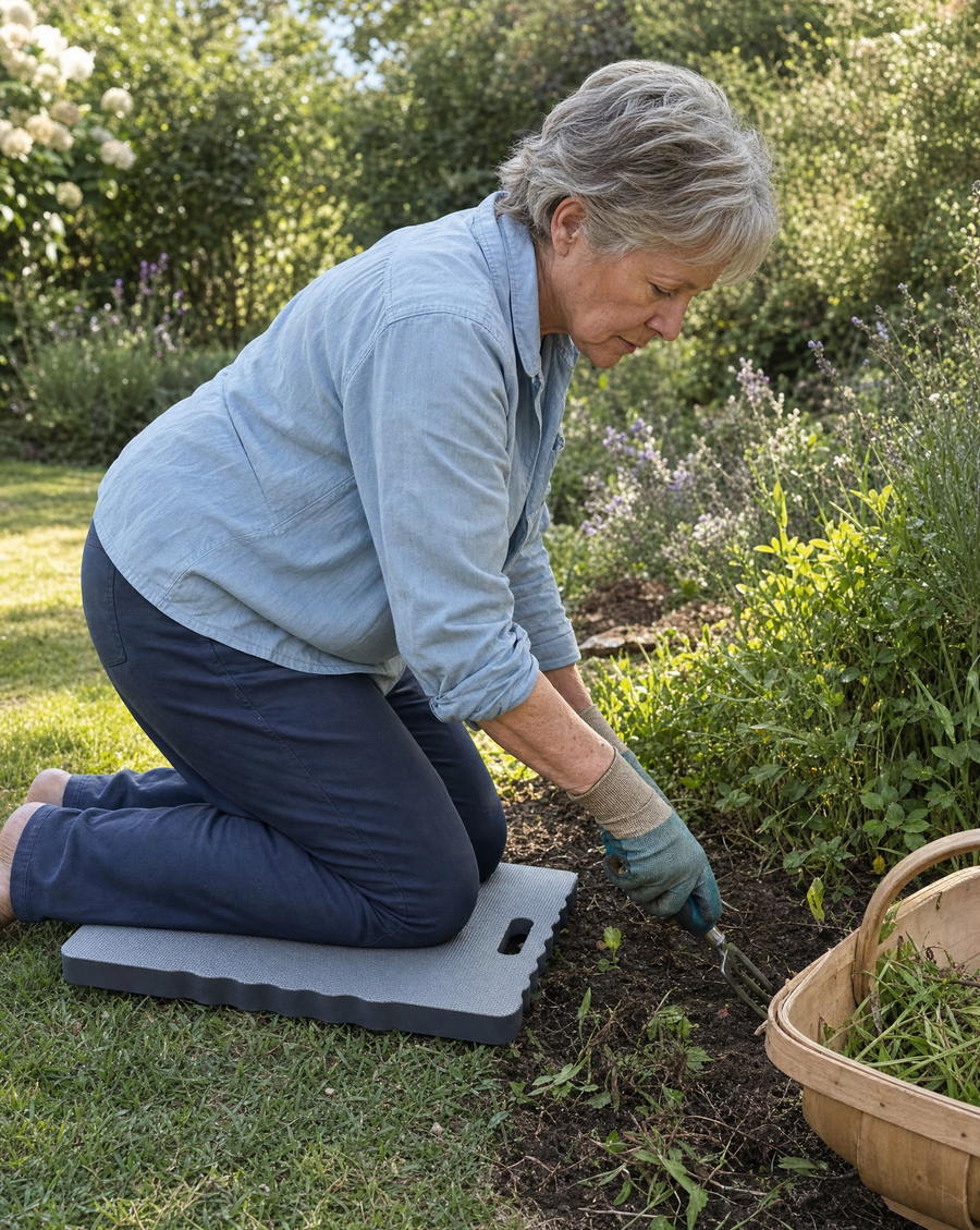 Garden kneeler pad