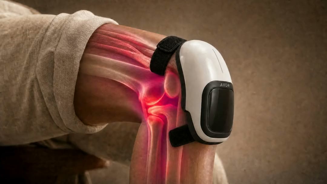 Avor warming a knee, wide loop