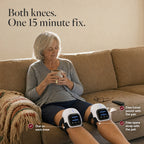 Both knees, one 15 minute fix: one Avor on each knee, free travel pouch and spare strap with the pair