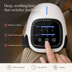 Deep, soothing heat that switches itself off: the Avor panel with capped heat, three vibration modes and a 15 minute auto shut-off