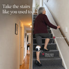 Take the stairs like you used to: fifteen warm minutes first, then up you go